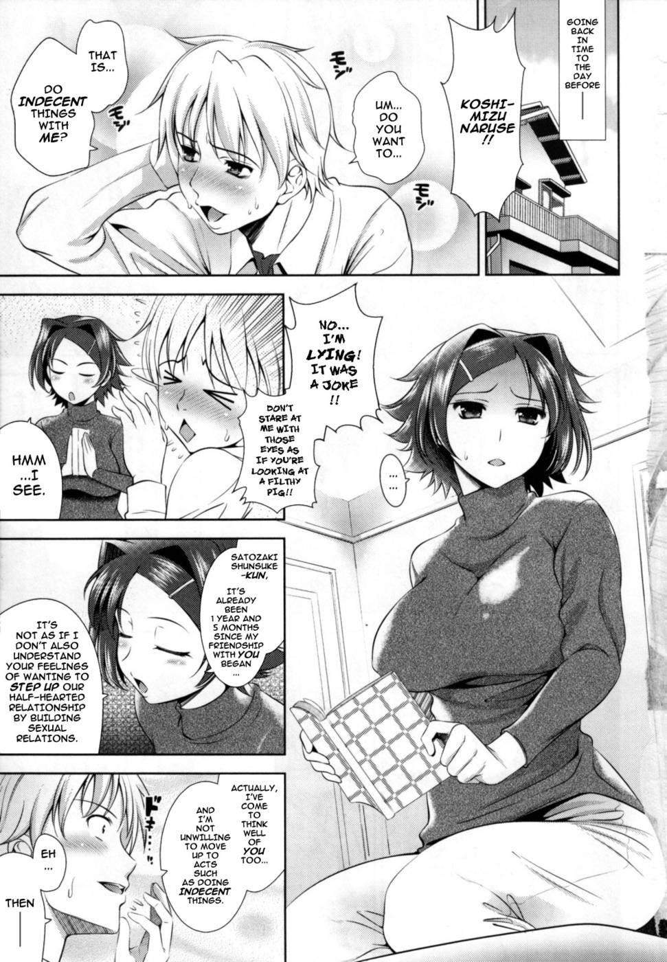 Hentai Manga Comic-BUST to BUST-Chapter 1-Radical Logical First Time-7